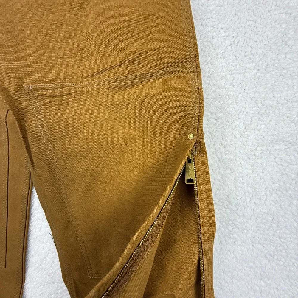 Carhartt Traditional Duck Bib Overalls Mens 36x30 R05 BRN Brown USA NWT NOS